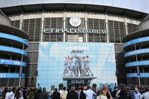 Manchester City é considerado culpado de 114 infrações financeiras, diz portal