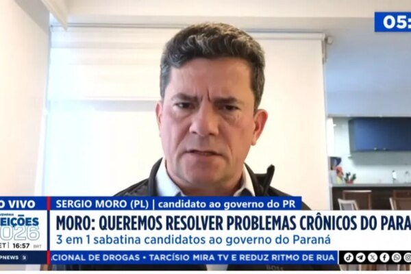 Moro diz que cobrança sobre ida a debates é ‘indevida’: ‘Minha estratégia do momento’