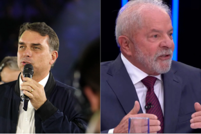 Veritá: Flávio tem 41,2% em SP no 1º turno; Lula, 38%