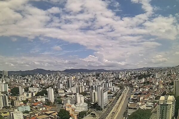 MG: Belo Horizonte registra 34,2°C e terá máxima de 35°C no domingo