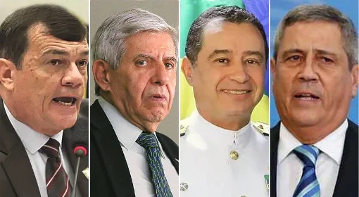 Generais condenados por golpe continuam recebendo até R$ 39,8 mil por mês