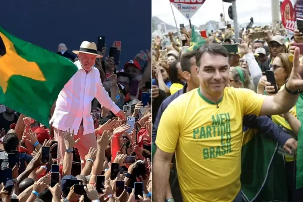 Quaest 1º turno: Lula sai na frente com 37%, seguido de Flávio Bolsonaro, com 33%