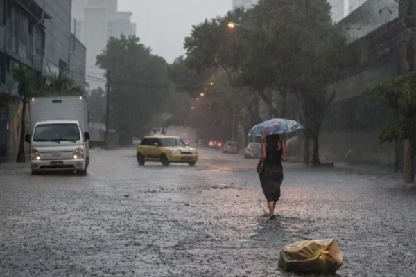 Inmet emite alerta vermelho para tempestades em 708 cidades do Sul