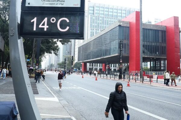 São Paulo registra tarde mais fria para um mês de setembro em 26 anos