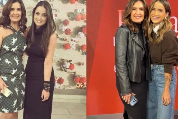 Mari Palma e Fátima Bernardes se reencontram na TV após 8 anos