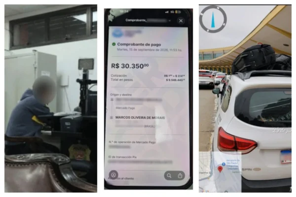Táxi de motorista acusado de cobrar R$ 30 mil de torcedor argentino é apreendido em SP