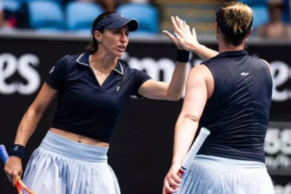 Luisa Stefani vai às quartas de final nas duplas femininas do US Open