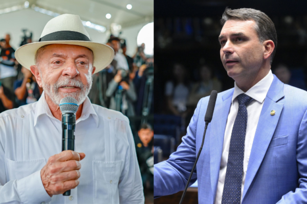 Meio/Ideia: Lula é rejeitado por 43,7%; Flávio por 41,4%