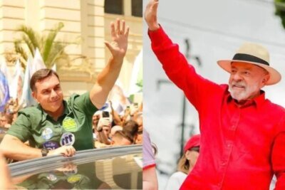 Em disputa acirrada, Lula e Flávio mobilizam multidões na véspera do 2º turno
