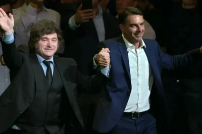 Empresa usada na fuga de Flávio Bolsonaro pertence a empresário ligado a Milei