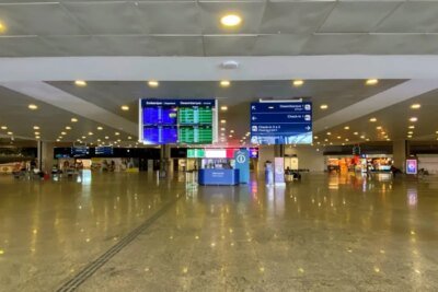 MG: Mau tempo suspende operações do Aeroporto de Confins por quase uma hora