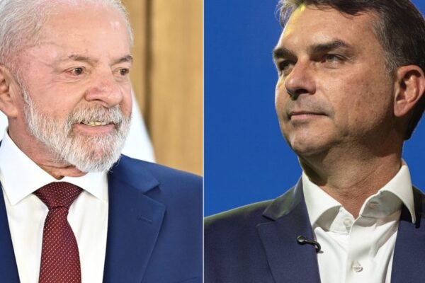 Datafolha: Lula tem 45% dos votos válidos no primeiro turno, enquanto Flávio sobe para 42%