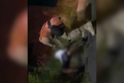 Vídeo: adolescente de 14 anos é agredido por PM em Santa Catarina