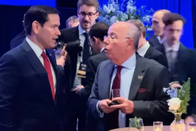 Mauro Vieira e Rubio conversam nos EUA mas evitam falar de Flávio Bolsonaro