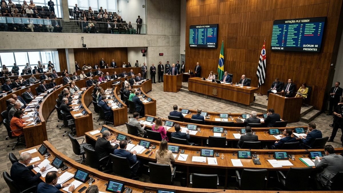 Plenário Ruy Araújo da Assembleia Legislativa do Estado do Amazonas em Manaus.