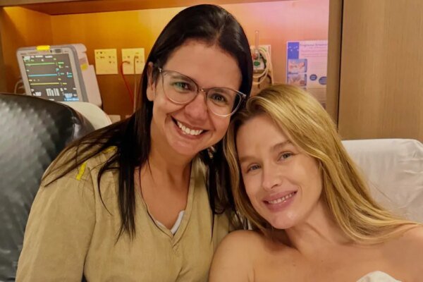 Fiorella Mattheis dá à luz terceiro filho; veja nome