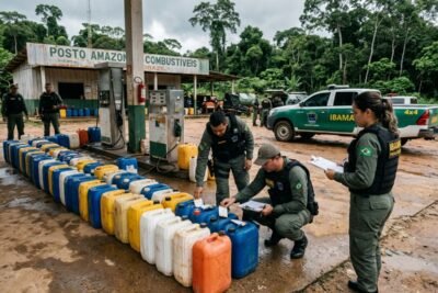 Governo e MPF proíbem venda de combustível em galão no AM