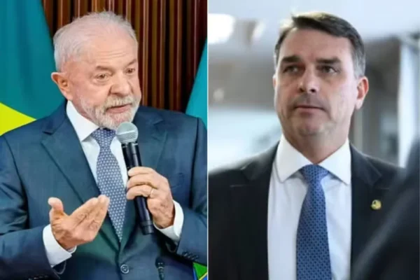Quaest: Lula tem 46% e Flávio Bolsonaro, 45 dos votos válidos em 1º turno