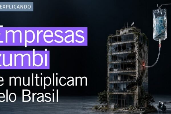 O perigo das empresas zumbi para a economia do Brasil