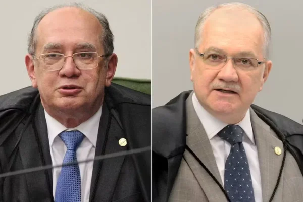 Gilmar critica ‘vazamentos seletivos’ e uso político de investigações durante homenagem a Fachin