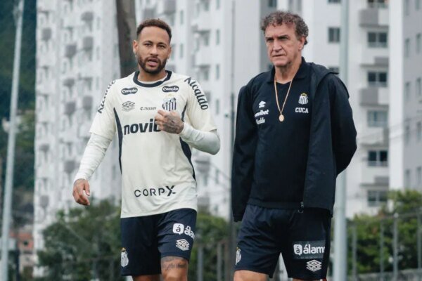 Cuca indica retorno de Neymar em Santos x Flamengo, pelo Brasileirão