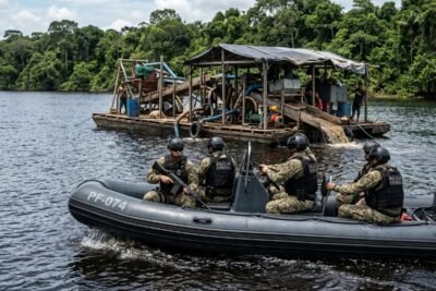 PF bloqueia R$ 35 milhões em operação contra garimpo no AM