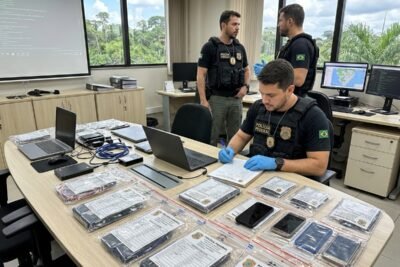 PF deflagra Operação Harpia contra crimes online em Manaus