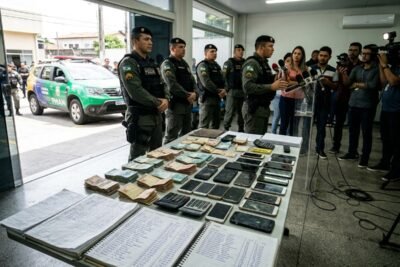 PM prende oito suspeitos de agiotagem no Coroado em Manaus