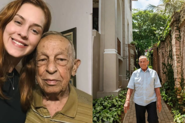 Sophia Abrahão lamenta morte do avô, Geraldo: “Maior presente”
