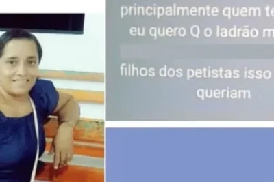 Professora é afastada após incentivar violência sexual a filhos de eleitores de Lula